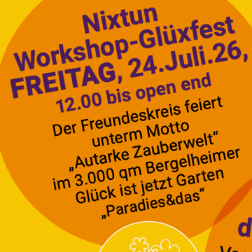 Nixtun Workshop-Glüxfest
